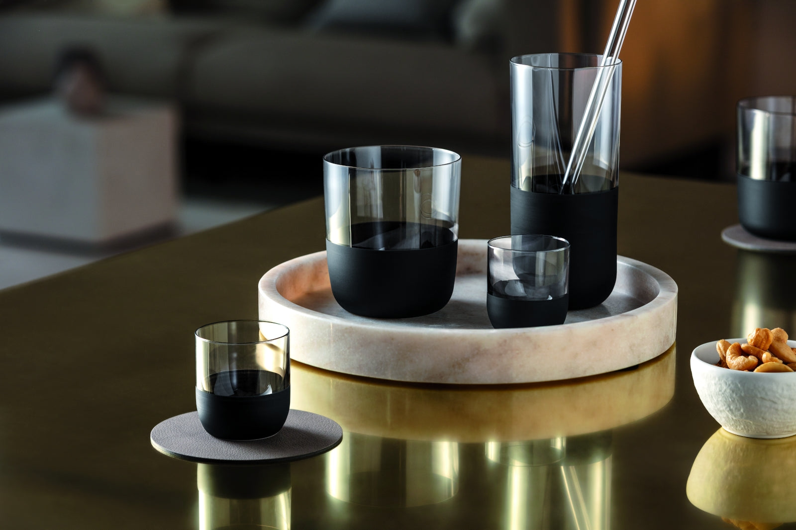 Villeroy & Boch Manufacture Rock Whiskybecher Set 4tlg. - Produktbild 3