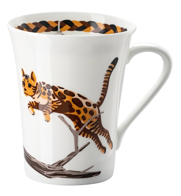 Hutschenreuther My Mug Katze - Bengal Becher mit Henkel 0,4 l - Produktbild 2