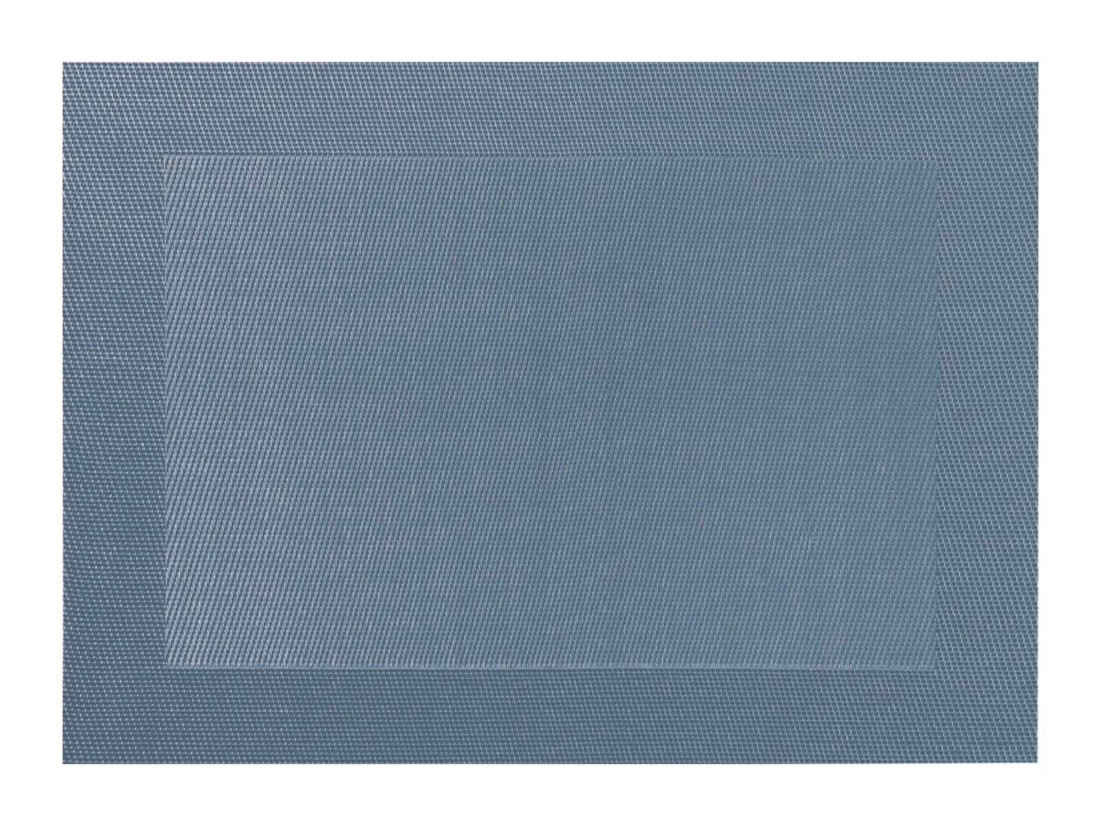 ASA Tischset gewebter Rand bluestone 46 x 33 cm