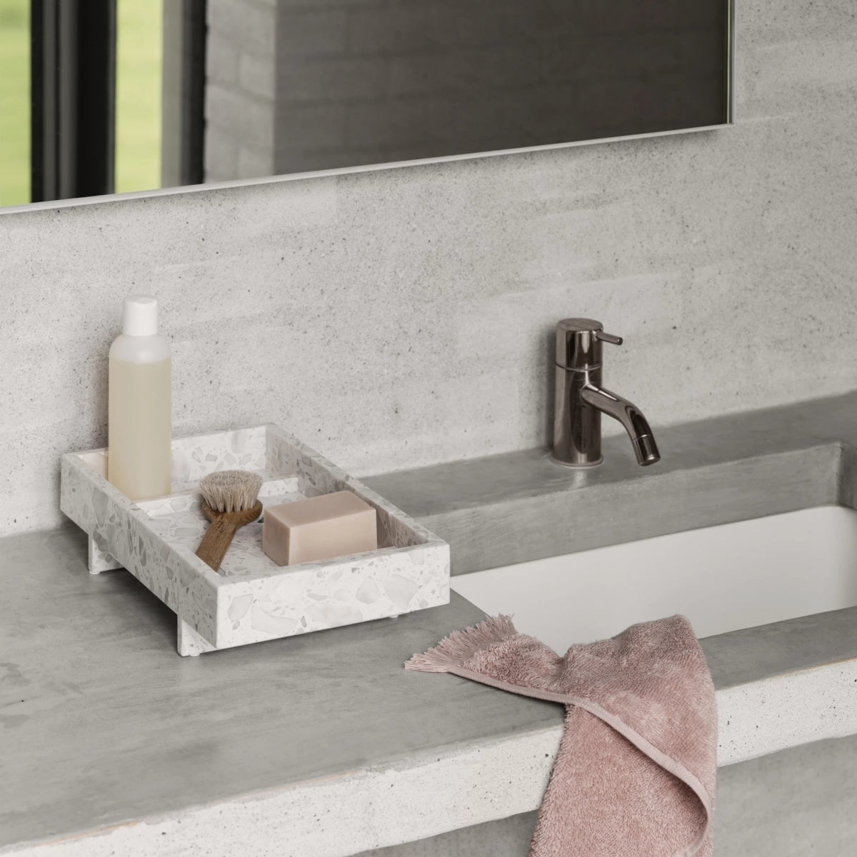 Blomus FRINO Badetuch misty rose 70 x 140 cm - Produktbild 2