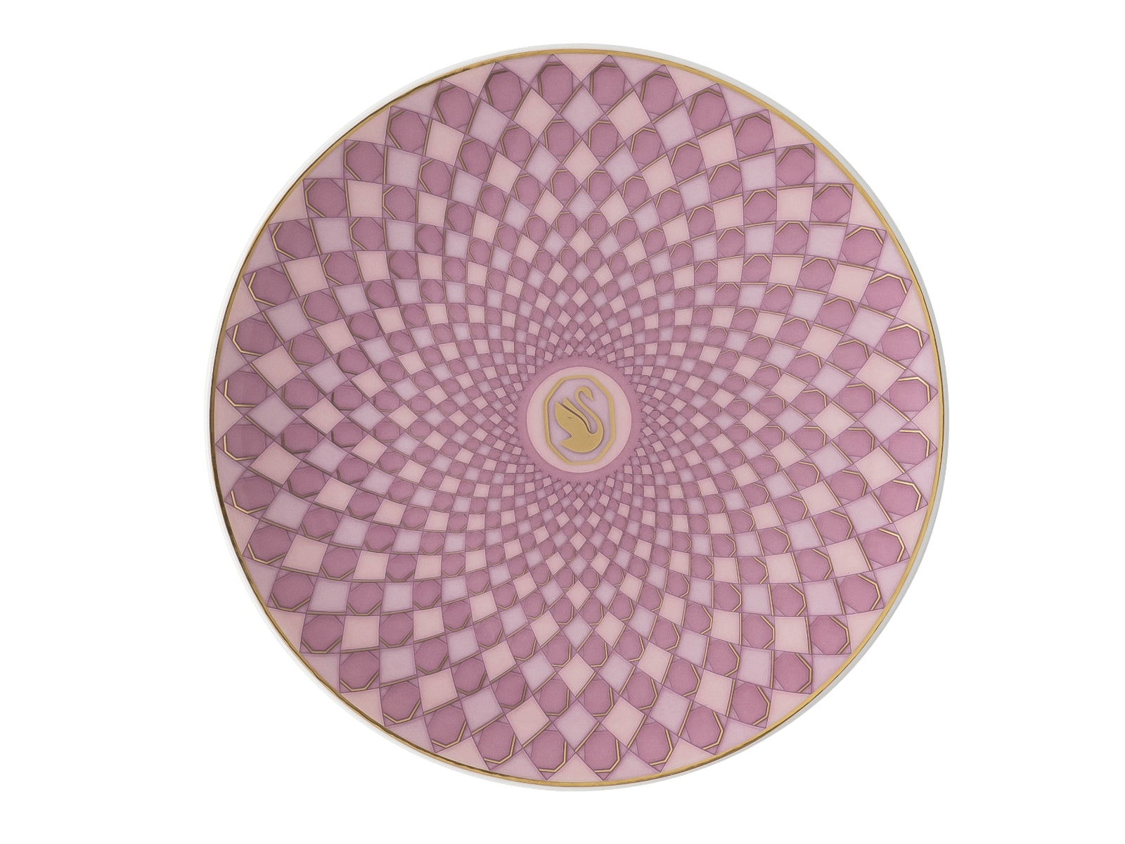 SwarosvkiXRosenthal Signum Rose Teller flach 10 cm