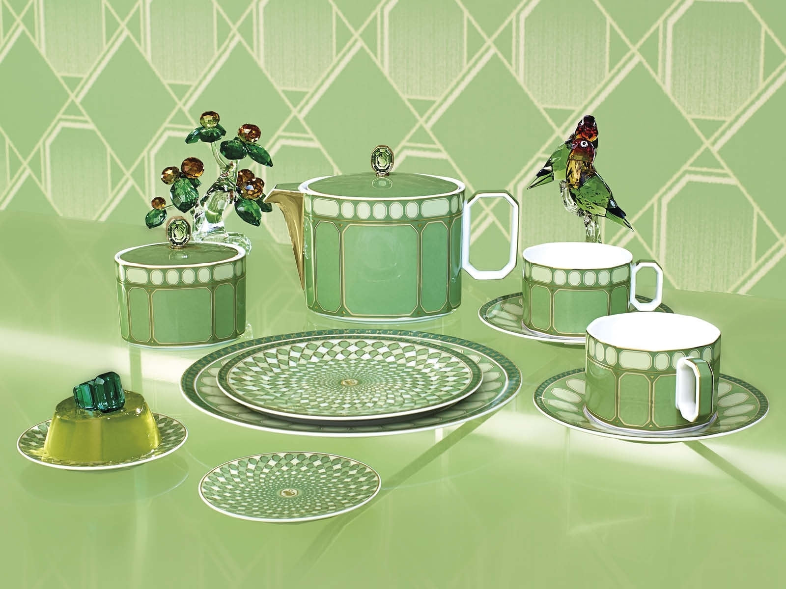 SwarosvkiXRosenthal Signum Fern Schüssel mit Deckel - Produktbild 3