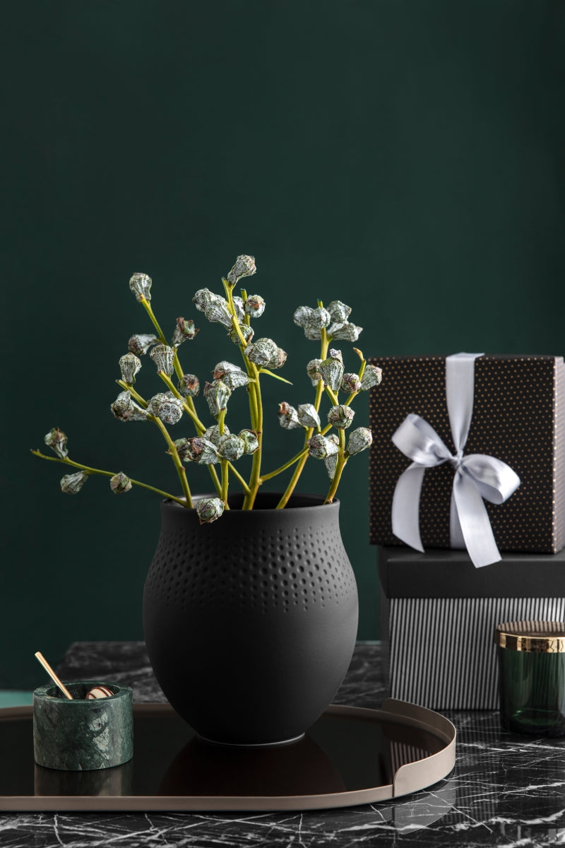 Villeroy & Boch Manufacture Collier noir Vase No.1 Perle groß - Produktbild 3