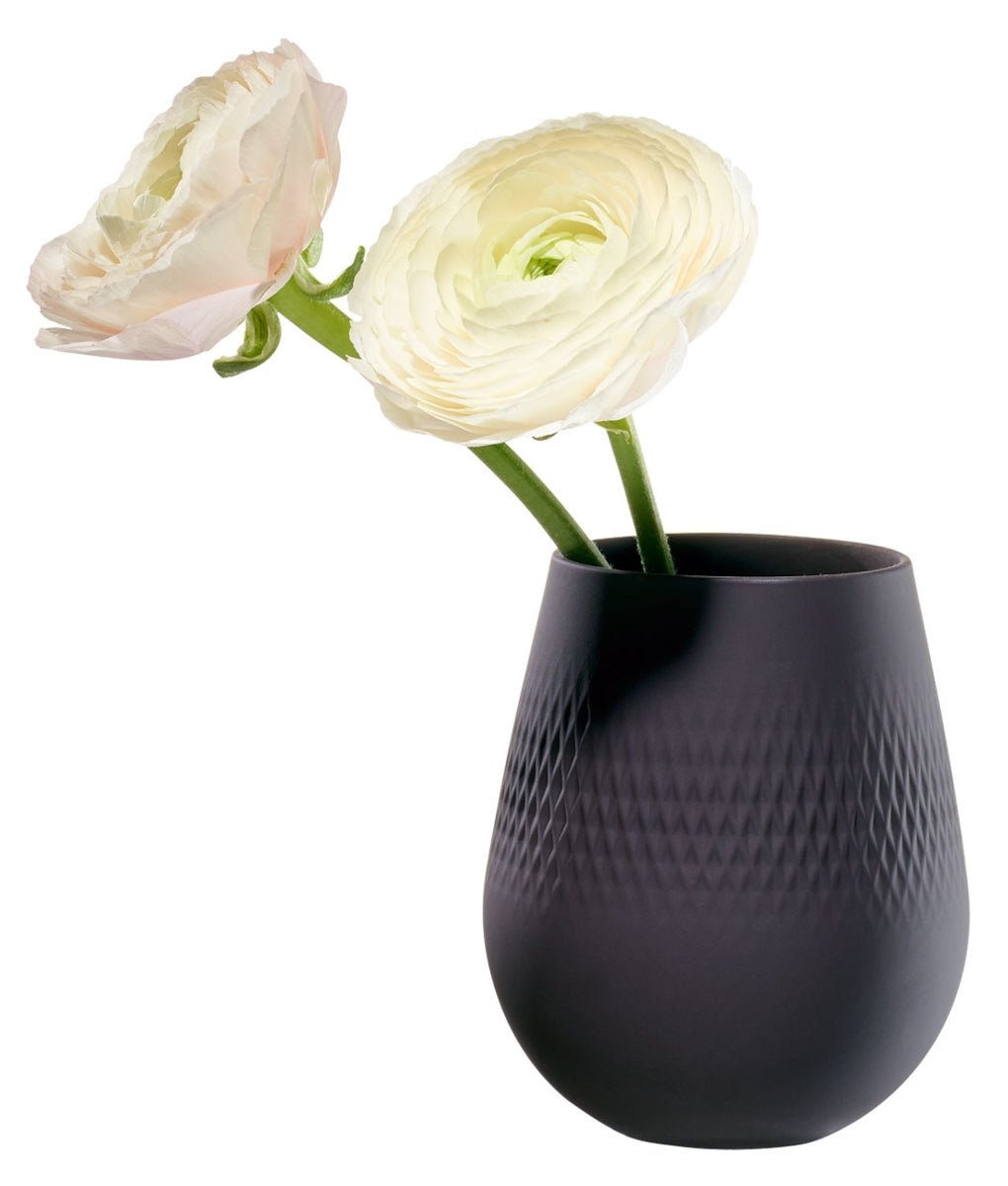 Villeroy & Boch Manufacture Collier noir Vase No.2 Carré klein - Produktbild 2