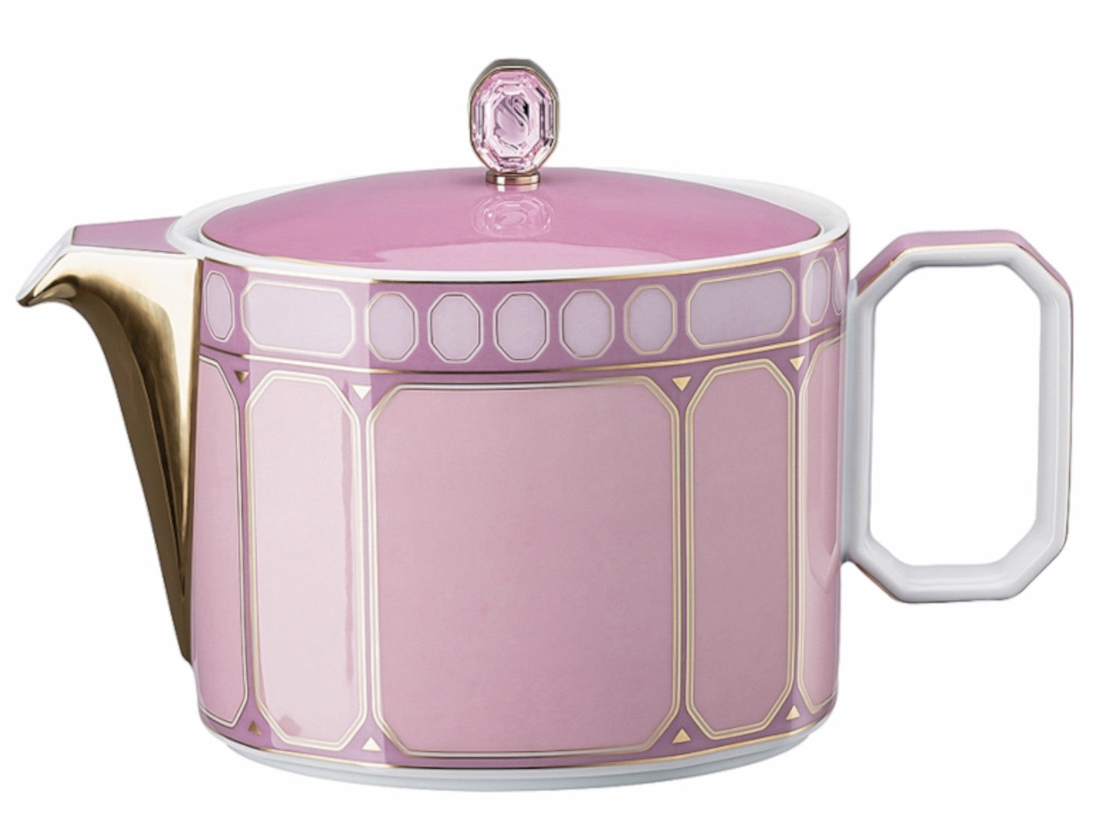 SwarosvkiXRosenthal Signum Rose Teekanne 2 P.