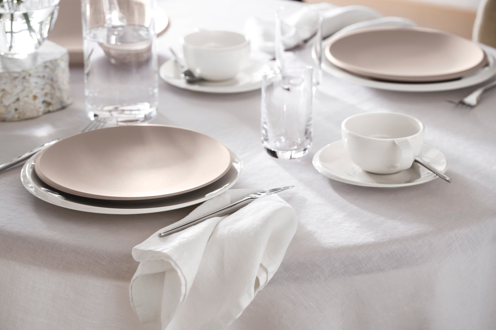 Villeroy & Boch NewMoon beige Frühstücksteller 24 cm Set6 - Produktbild 2
