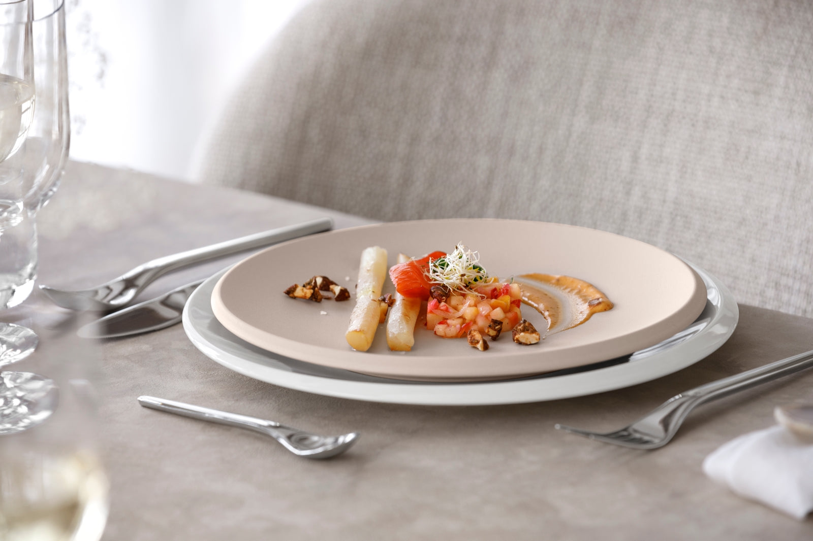 Villeroy & Boch NewMoon beige Frühstücksteller 24 cm - Produktbild 3
