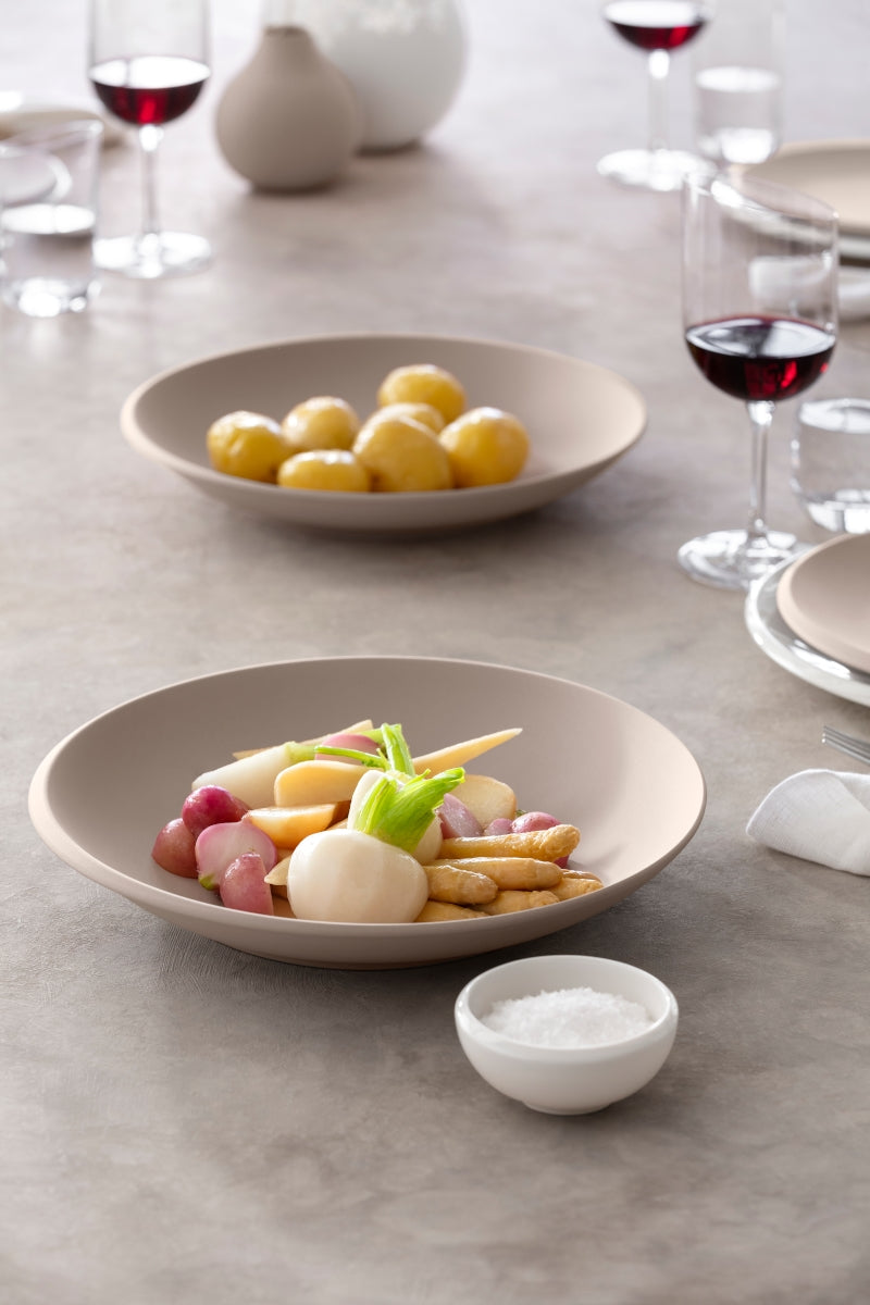 Villeroy & Boch NewMoon beige Schale tief 29 cm Set6 - Produktbild 3