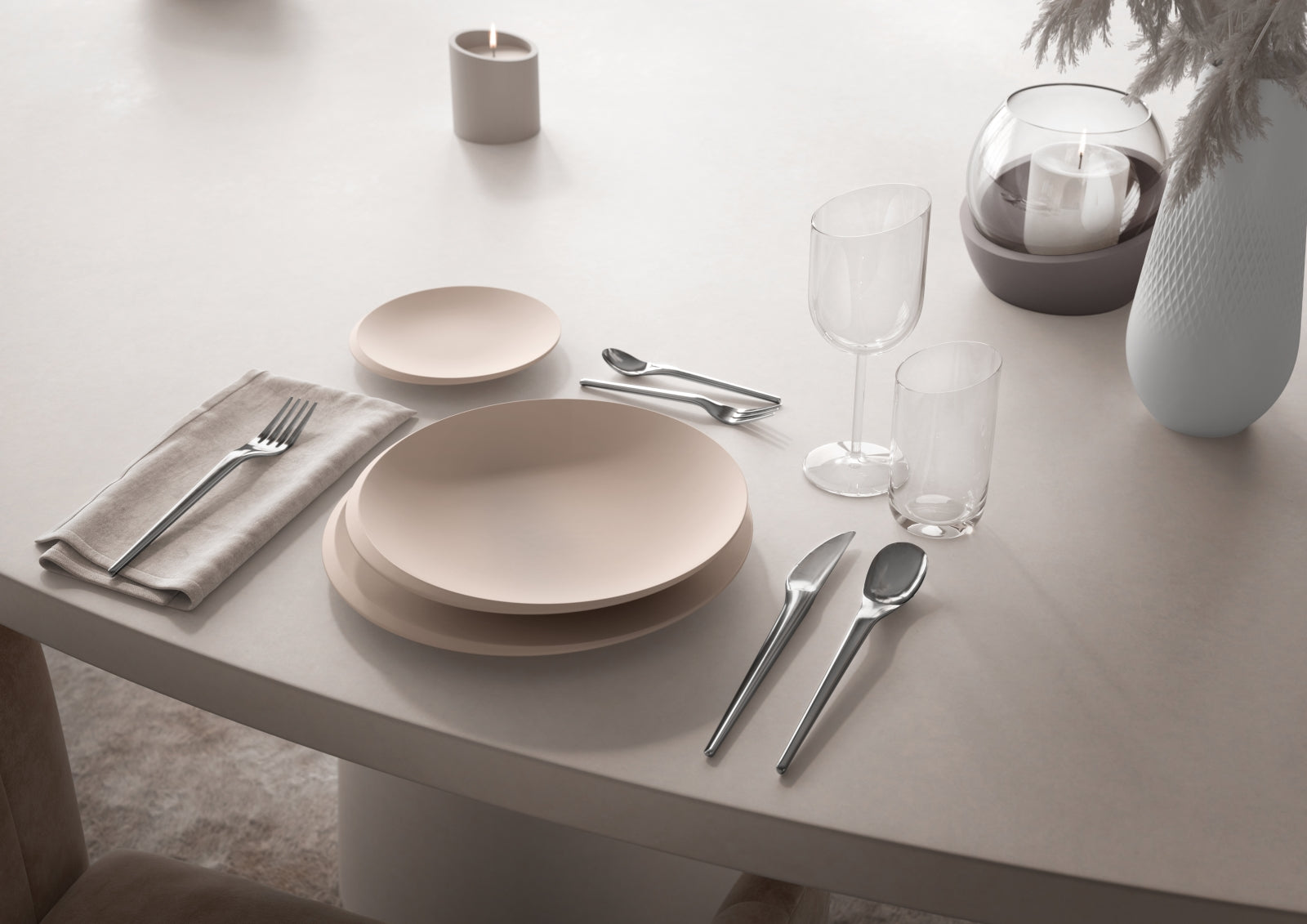 Villeroy & Boch NewMoon beige Brotteller 16 cm Set6 - Produktbild 2