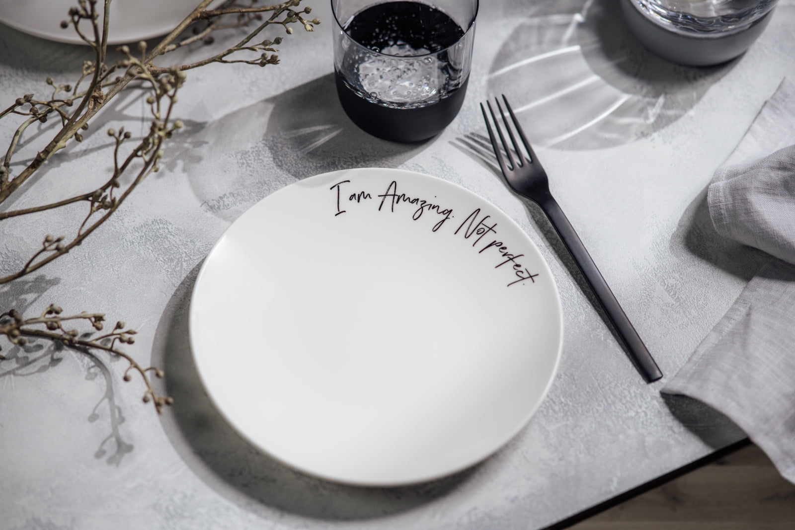 Villeroy & Boch Statement Frühstücksteller Amazing not perfect - Produktbild 2