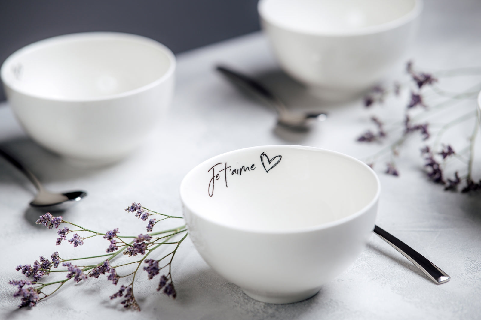 Villeroy & Boch Statement Bol Je t ´aime 14 cm - Produktbild 3