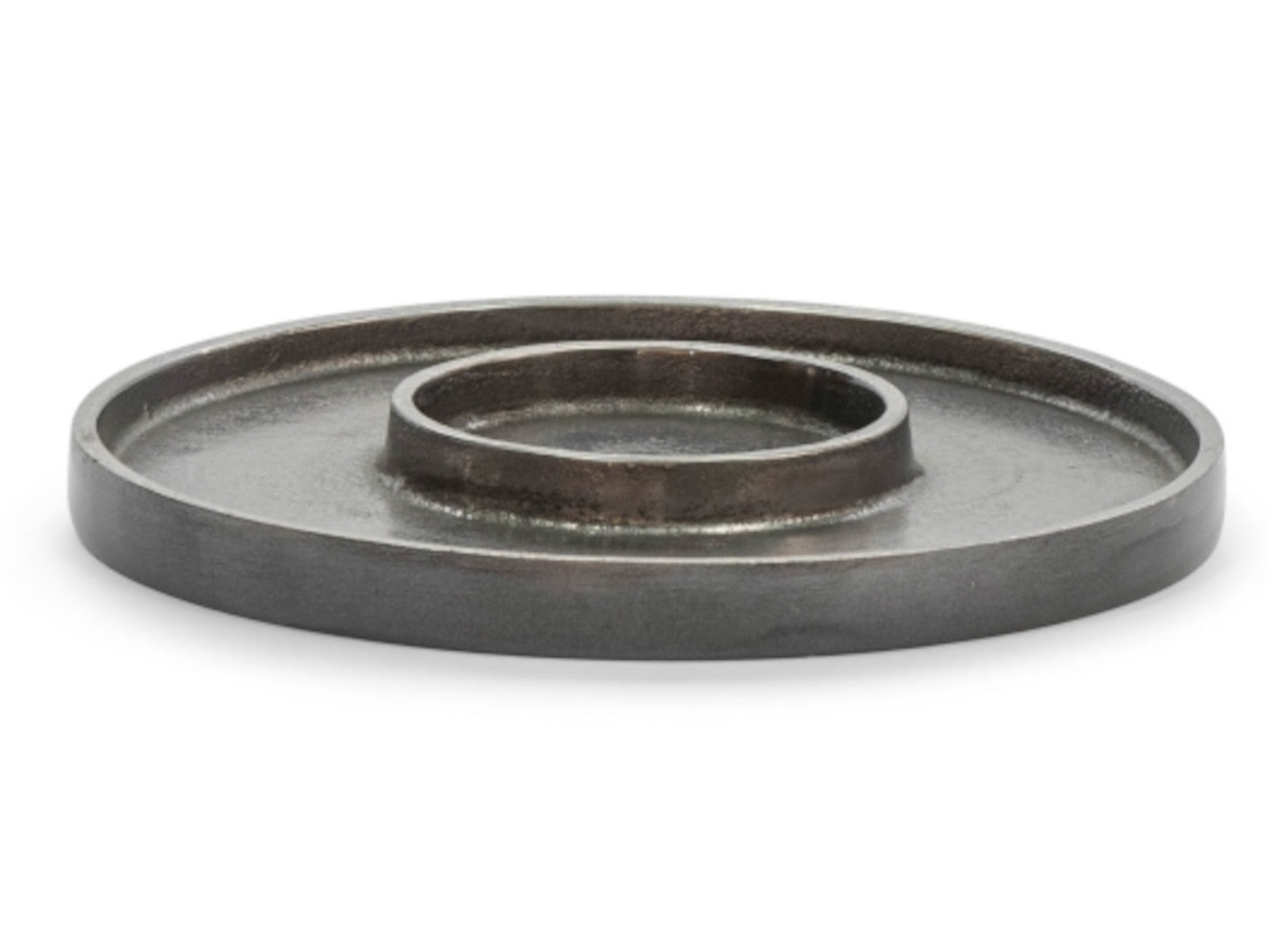 Dekocandle Kerzenhalterplatte black nickle für Ø8,6 cm Kerzen
