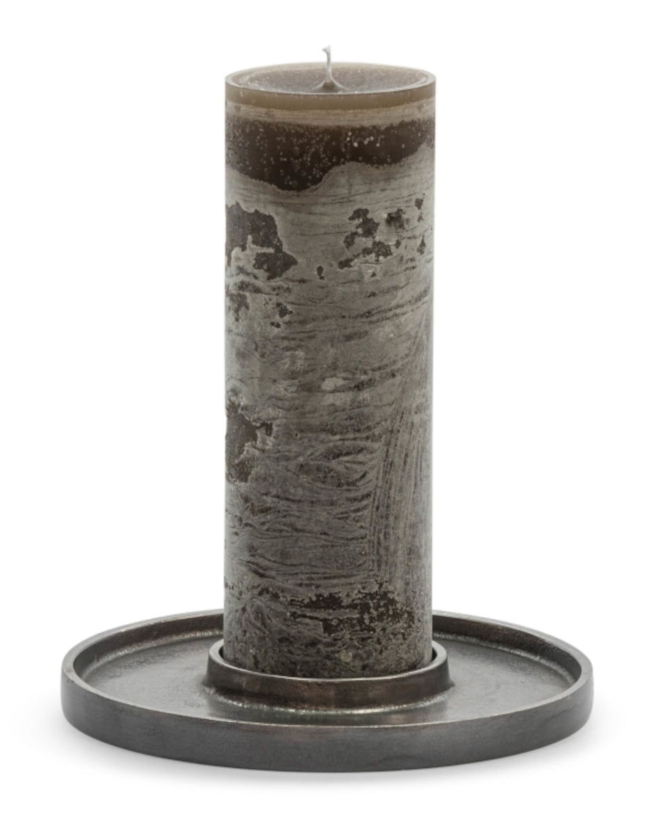 Dekocandle Kerzenhalterplatte black nickle für Ø8,6 cm Kerzen - Produktbild 2