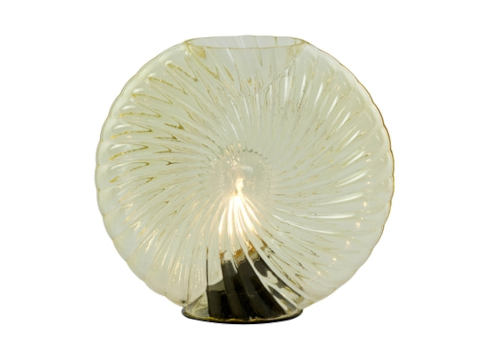 Light & Living Milado Tischleuchte hell gelb 16,5 x 7 x 16,5 cm - Produktbild 2