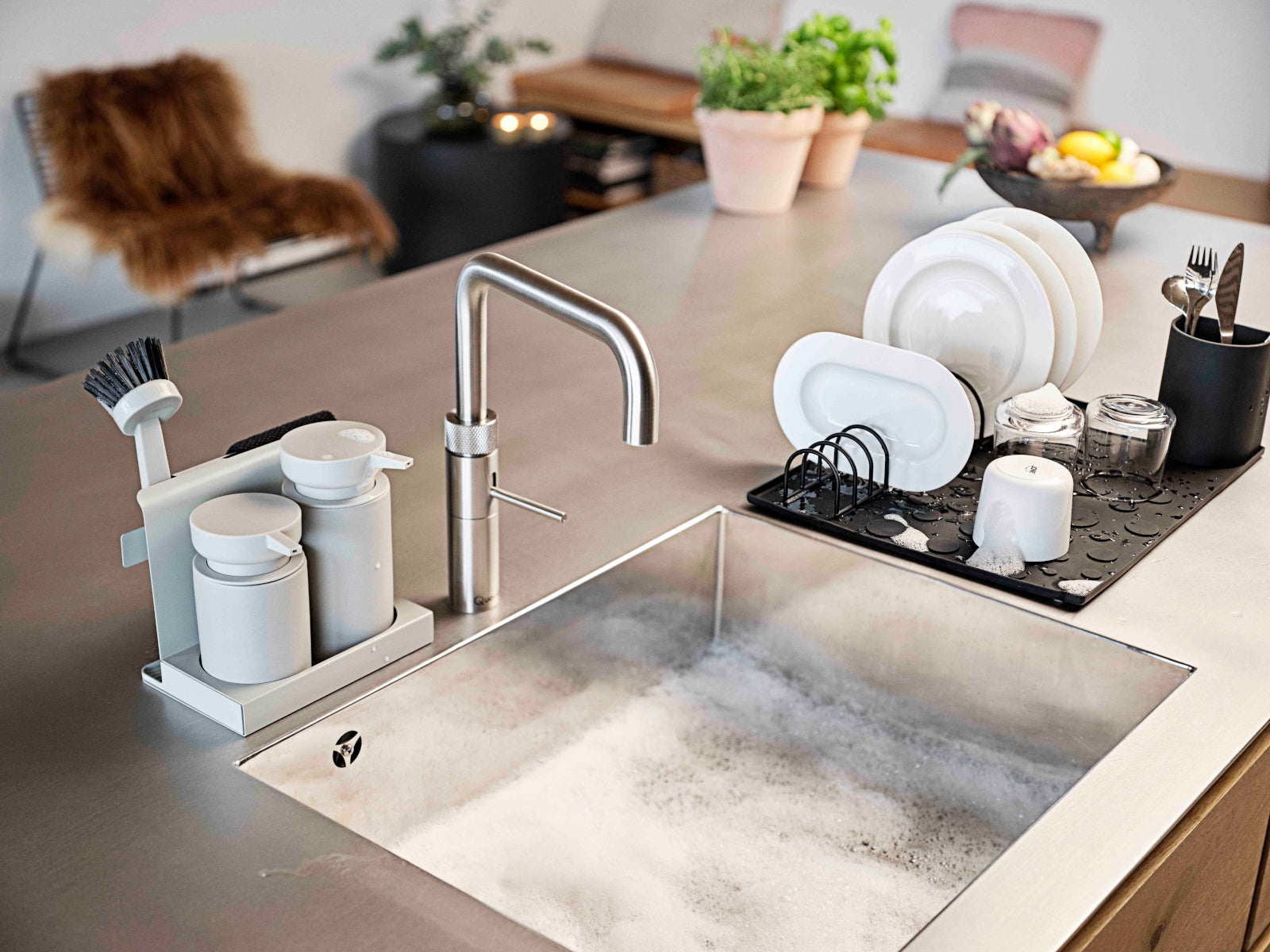 Zone Denmark Geschirrspülset DIISH warm grey 5tlg - Produktbild 2
