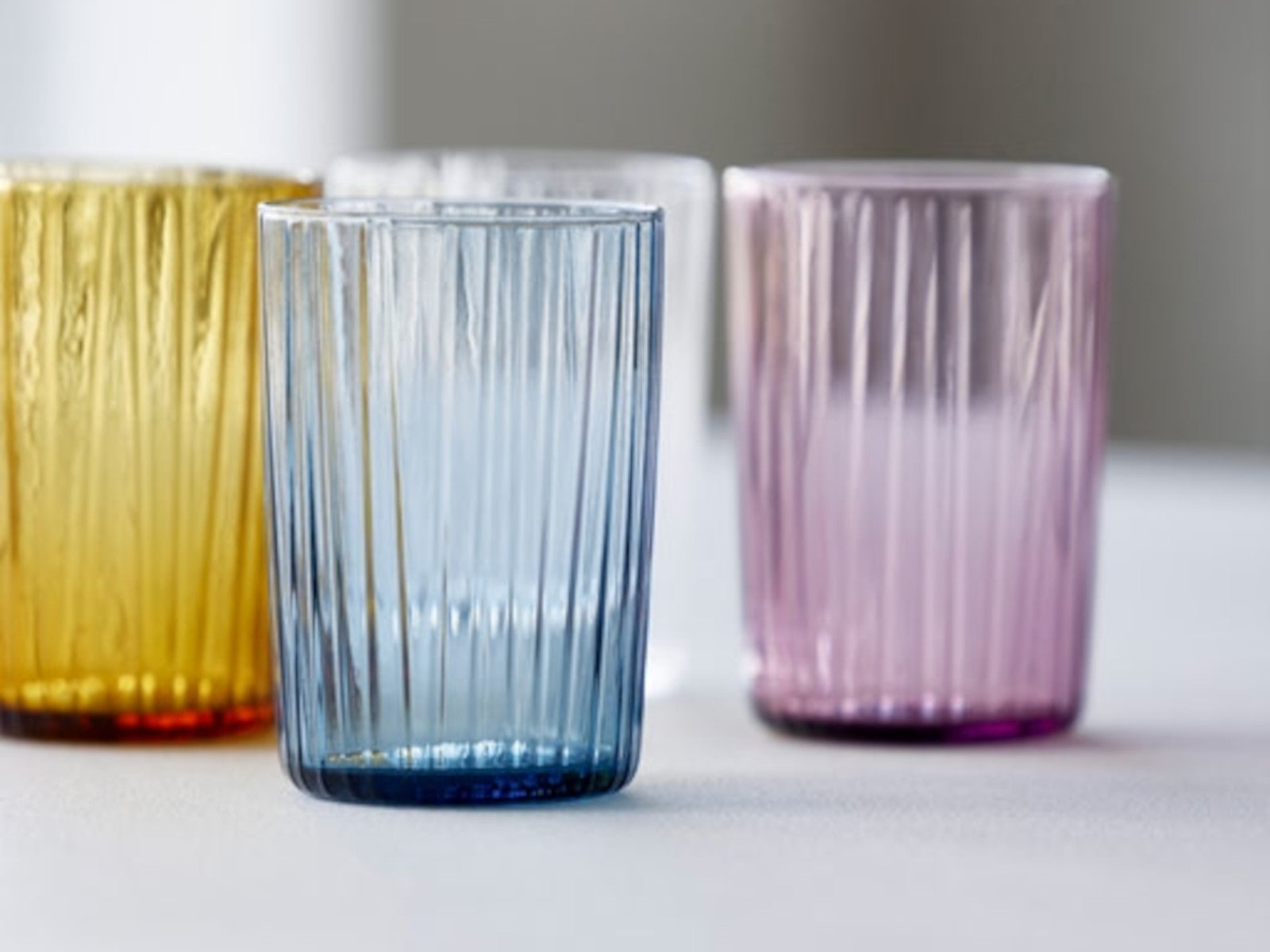 Bitz Kusintha Wasserglas blau 280ml Set 4tlg - Produktbild 2