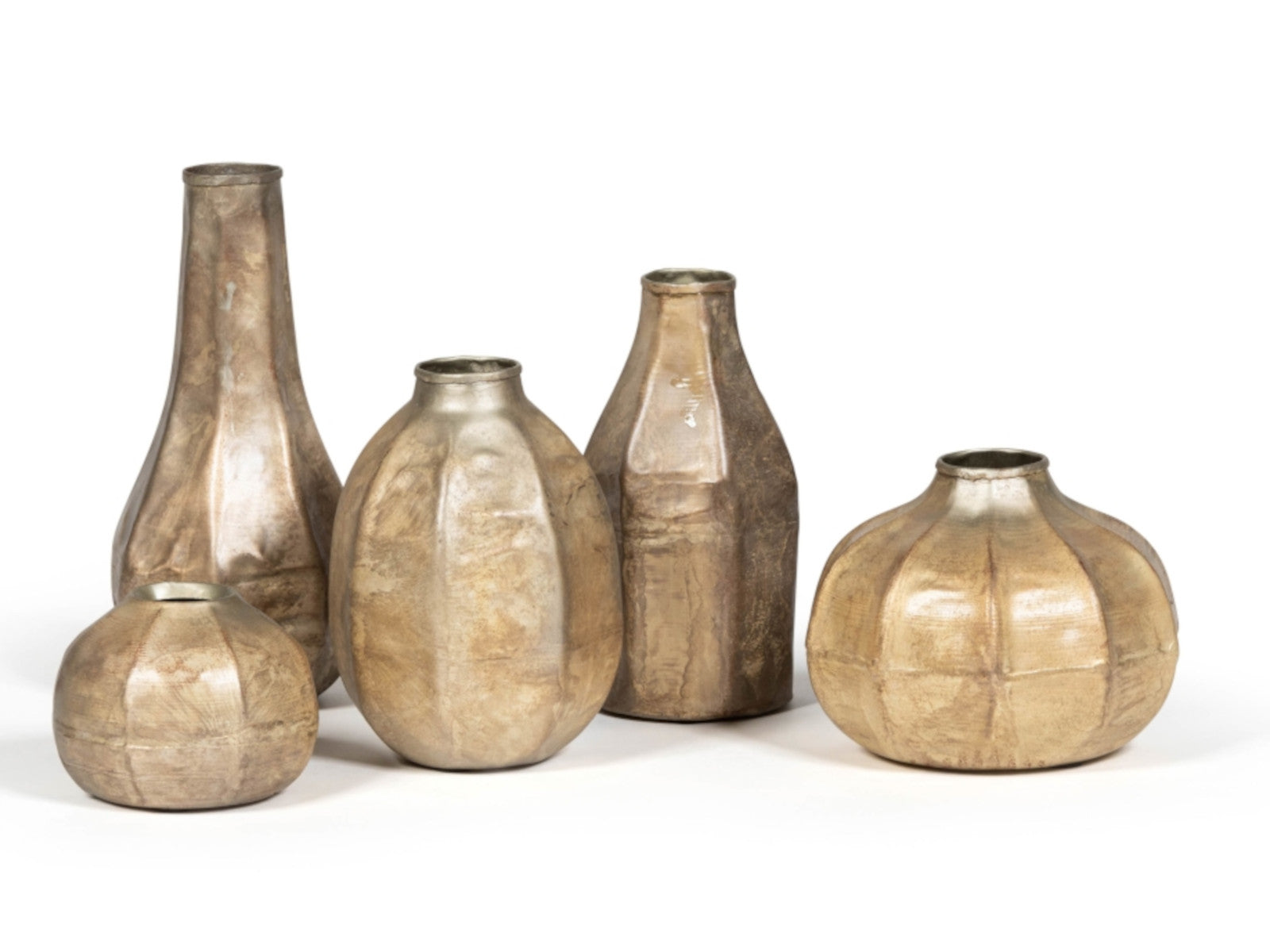 Dekocandle Vase silber-gold Ø9 x 18 cm (1 Stück) - Produktbild 2