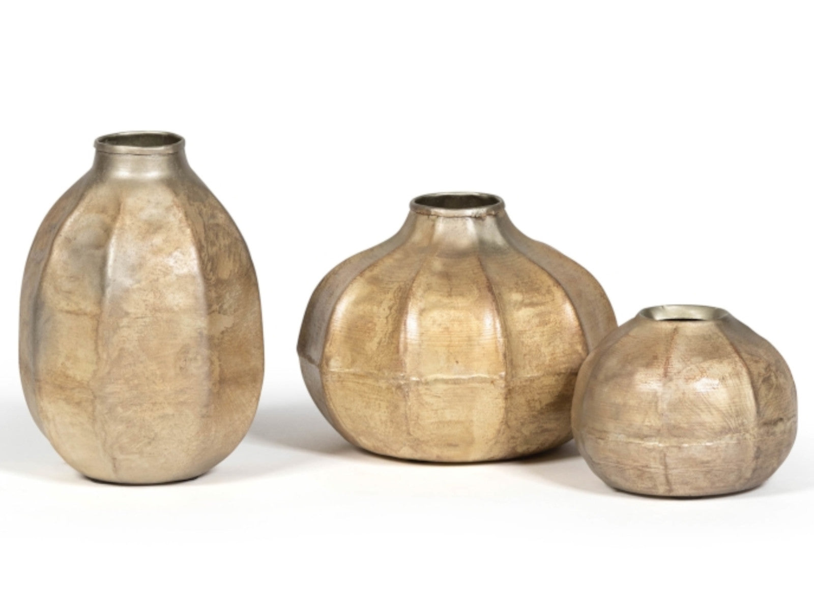 Dekocandle Vase silber-gold Ø11 x 16 cm (1 Stück) - Produktbild 2