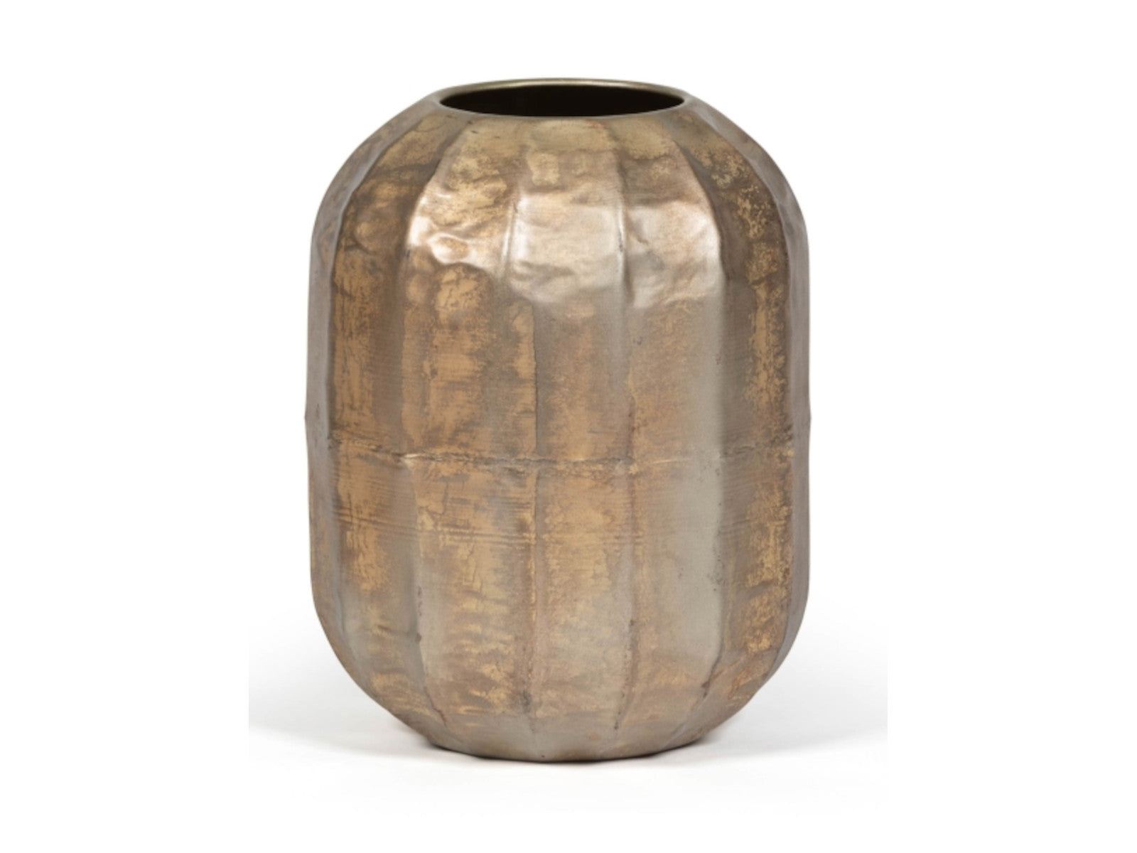 Dekocandle Vase silber-gold Ø20 x 26 cm (1 Stück)