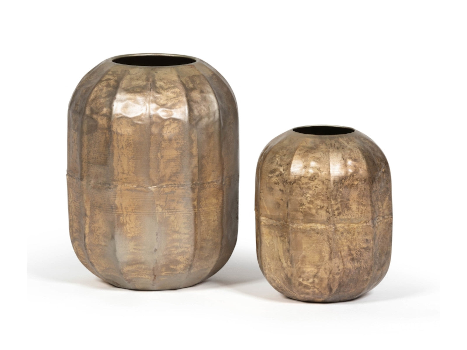 Dekocandle Vase silber-gold Ø20 x 26 cm (1 Stück) - Produktbild 2