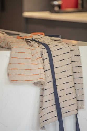 ladelle Eco Recycled Dash Orange Geschirrtücher 2tlg - Produktbild 2