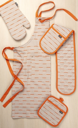 ladelle Eco Recycled Dash Orange Geschirrtücher 2tlg - Produktbild 3
