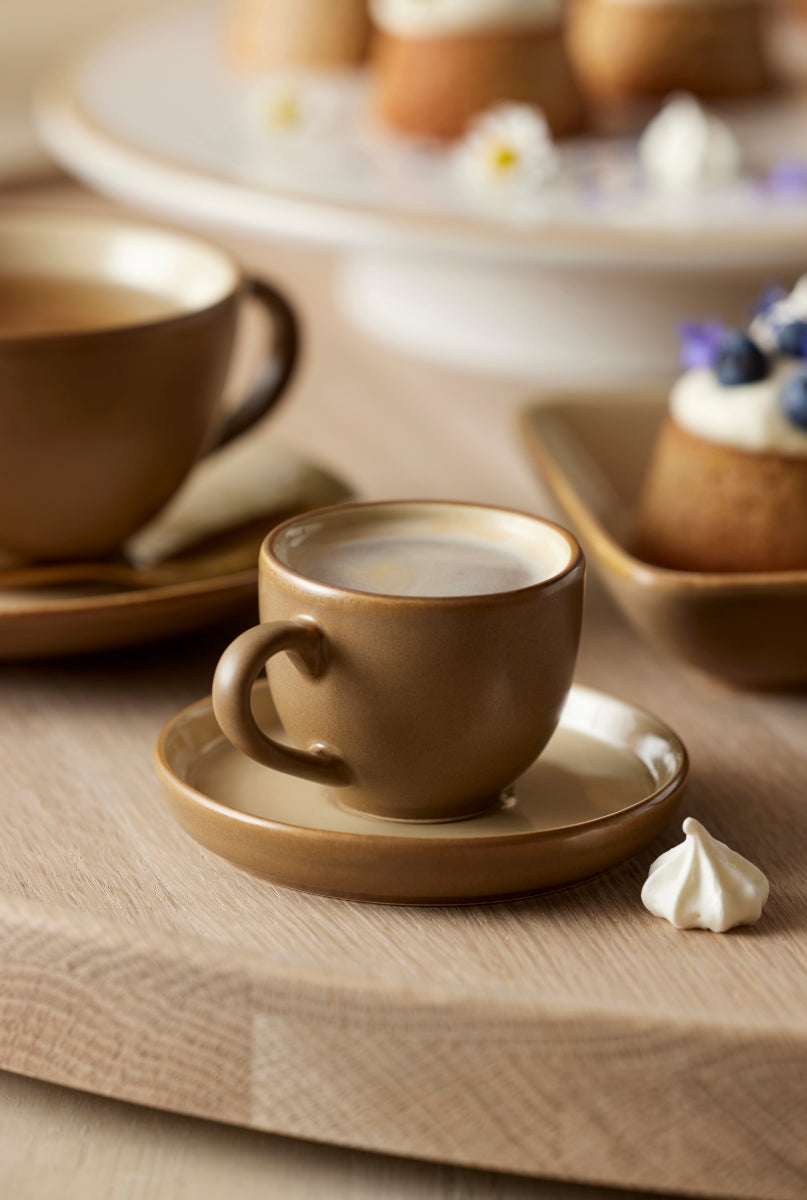 Bitz Espressotasse mit Untertasse wood/sand 0,07 l - Produktbild 3