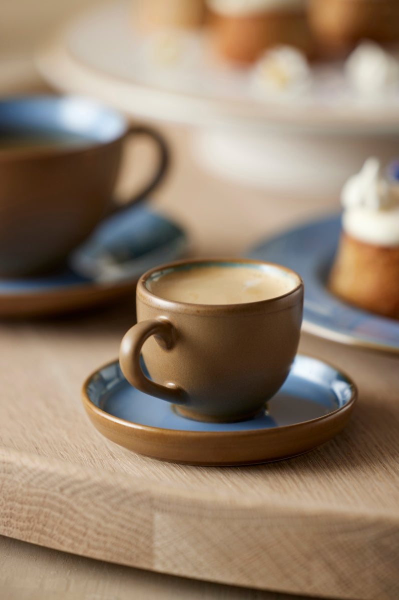 Bitz Espressotasse mit Untertasse wood/ocean 0,07 l - Produktbild 2