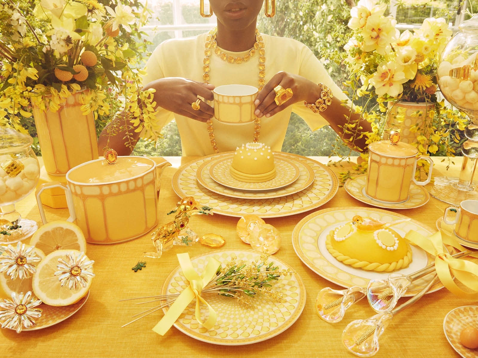 SwarosvkiXRosenthal Signum Jonquil Teetasse 2-tlg. - Produktbild 2