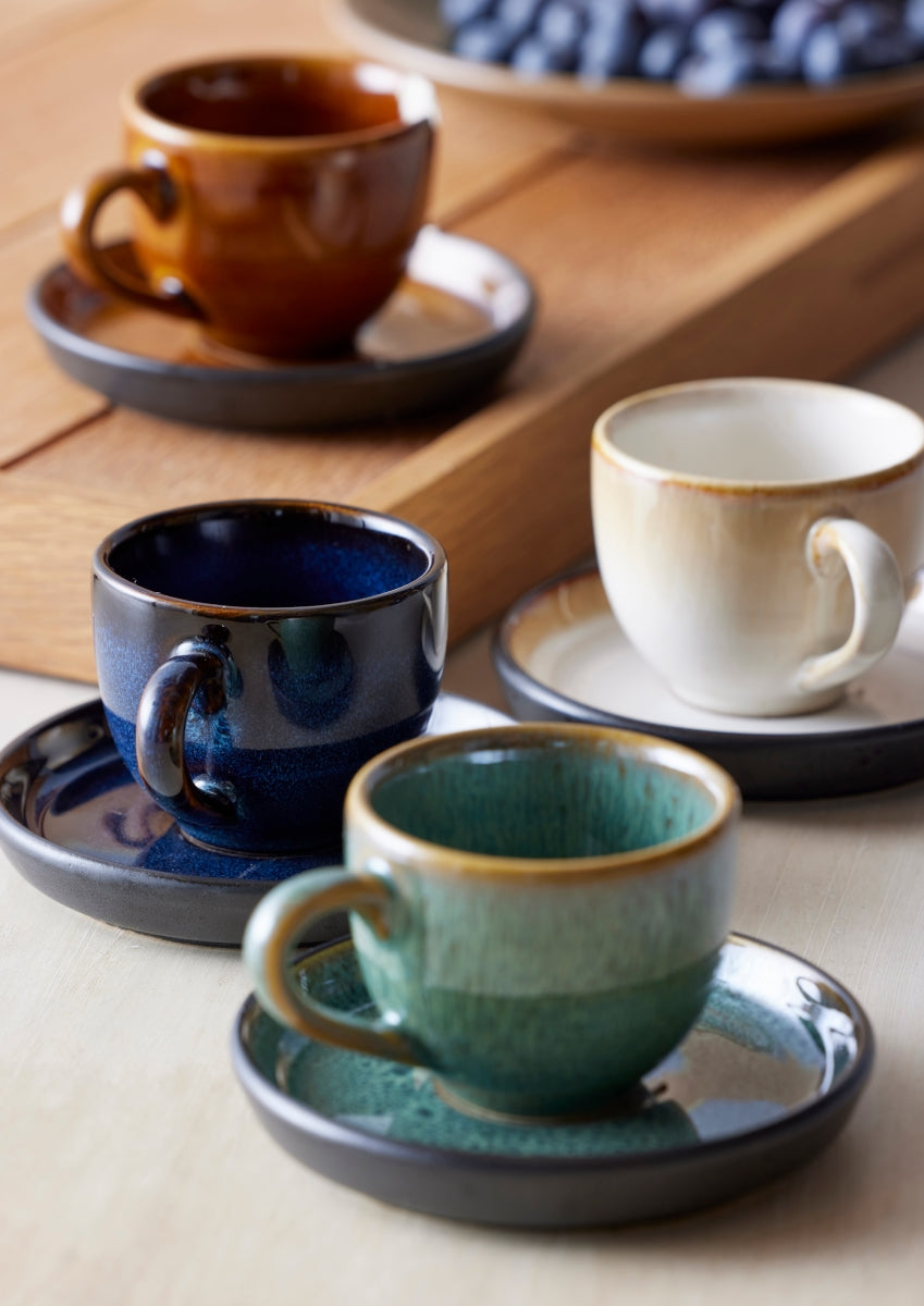 Bitz Espressotasse mit Unterer amber/schwarz 0,07 l - Produktbild 2