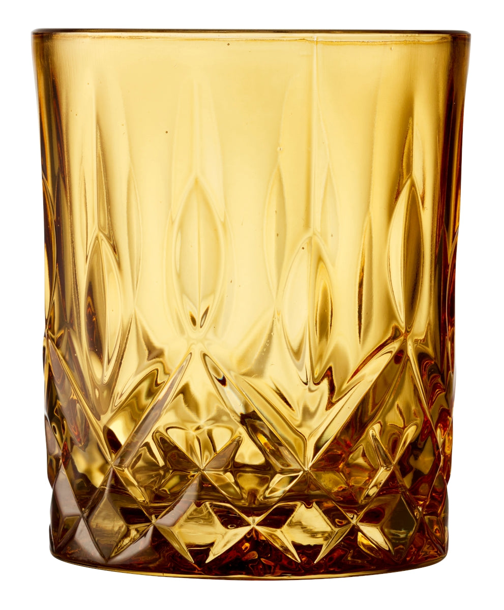 Lyngby Sorrento Whiskyglas amber 320ml Set4 - Produktbild 2