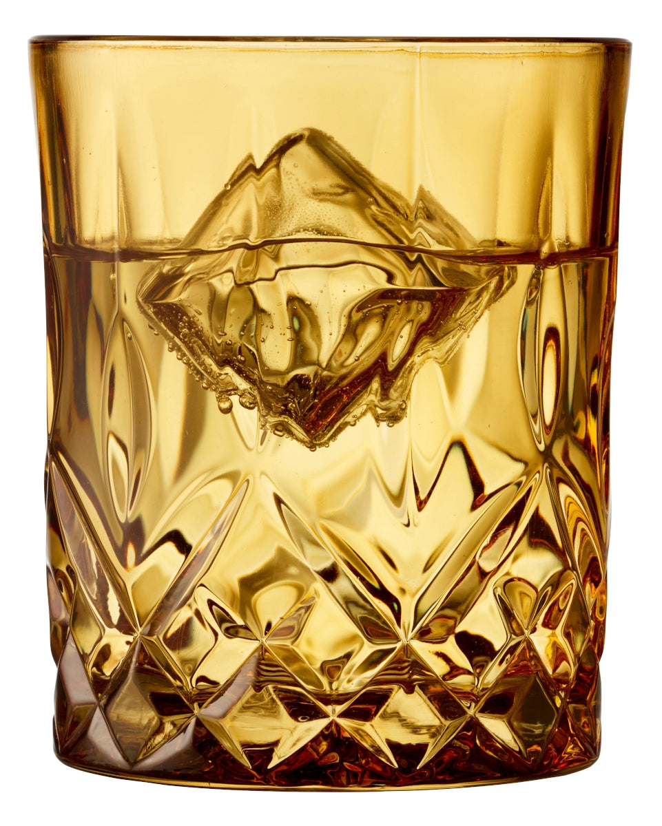 Lyngby Sorrento Whiskyglas amber 320ml Set4 - Produktbild 4