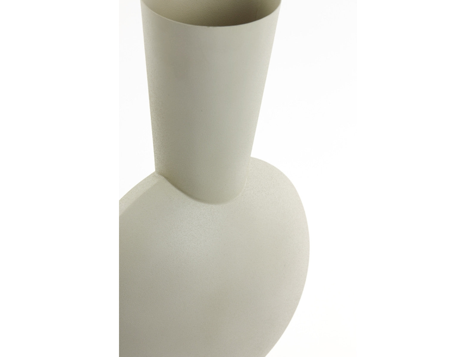 Light & Living Kavandu Vase hellgrau 26 x 19 x 54 cm - Produktbild 4