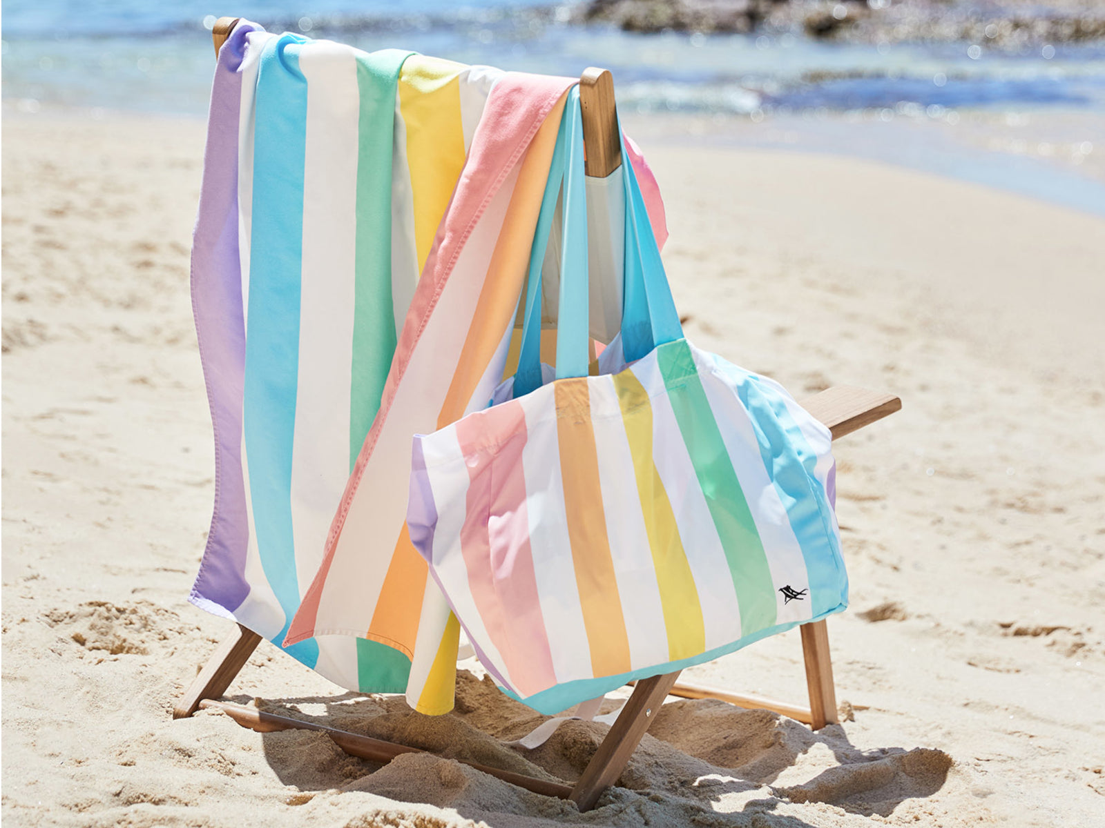 Dock & Bay Strandtasche faltbar Unicorn Waves - Produktbild 5