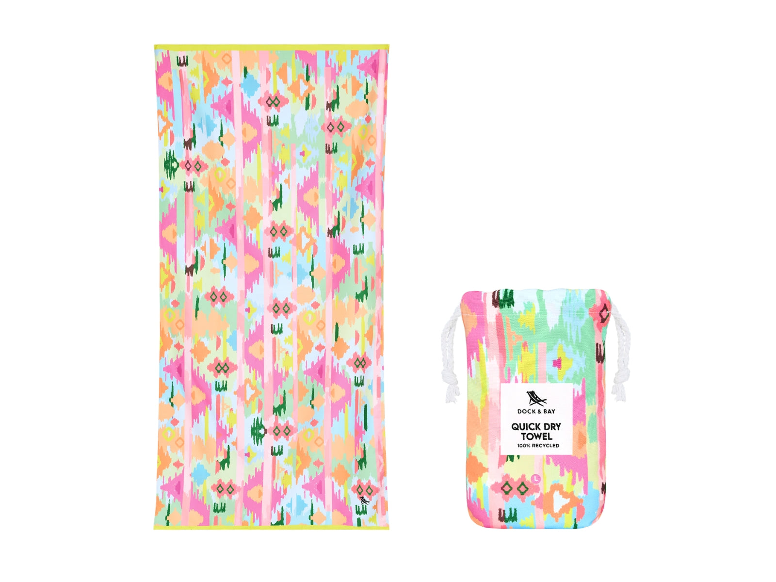 Dock & Bay Beach Towel L Ibiza Glow 160x90cm - Produktbild 2