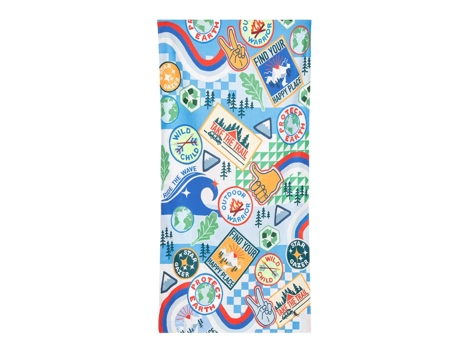 Dock & Bay Kids Beach Towel L Into the Wild 160x90cm - Produktbild 5