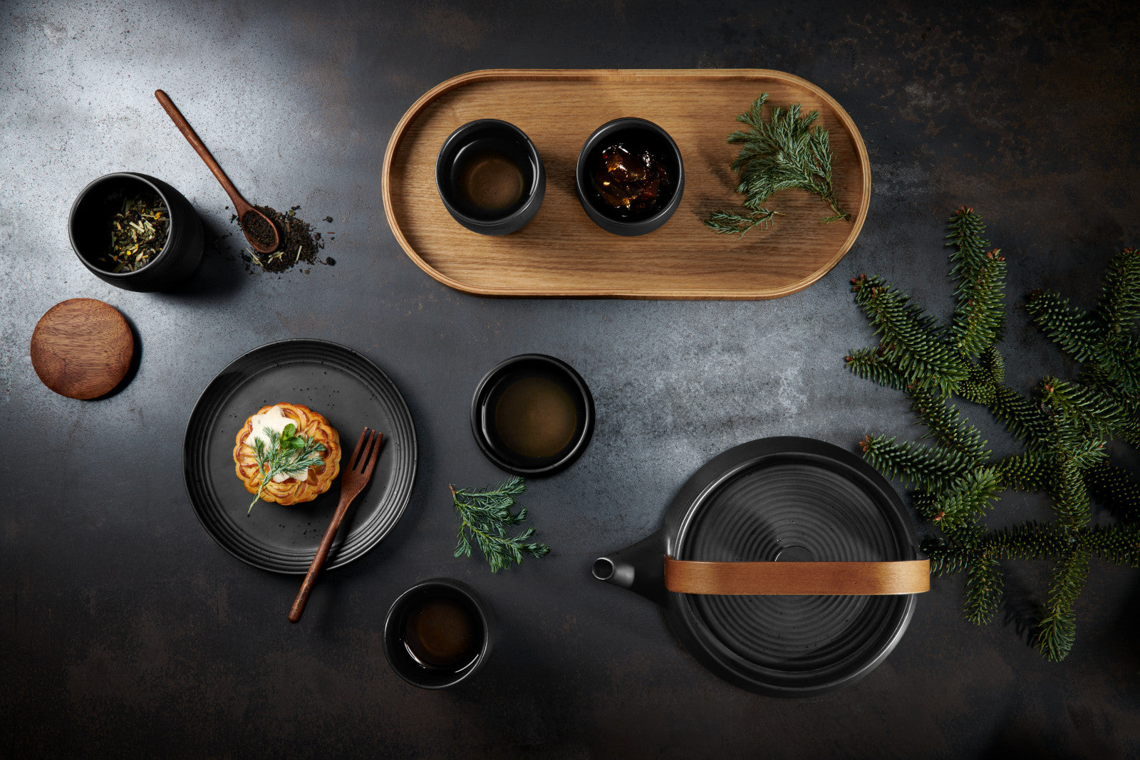 ASA kitchen'art Teekanne mit Holzgriff black 1,5l - Produktbild 3
