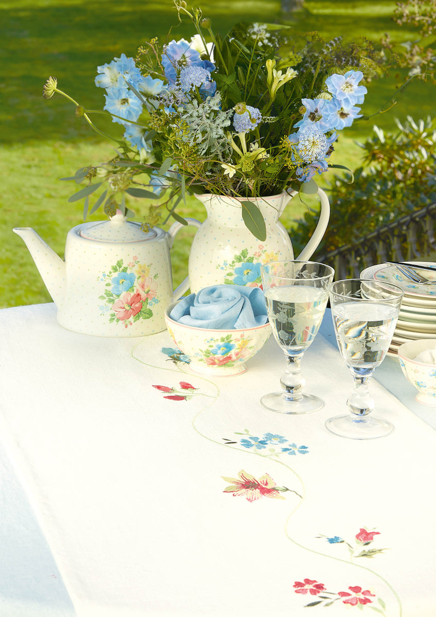 Greengate Sorina Geschirrtuch white 70x50cm - Produktbild 3