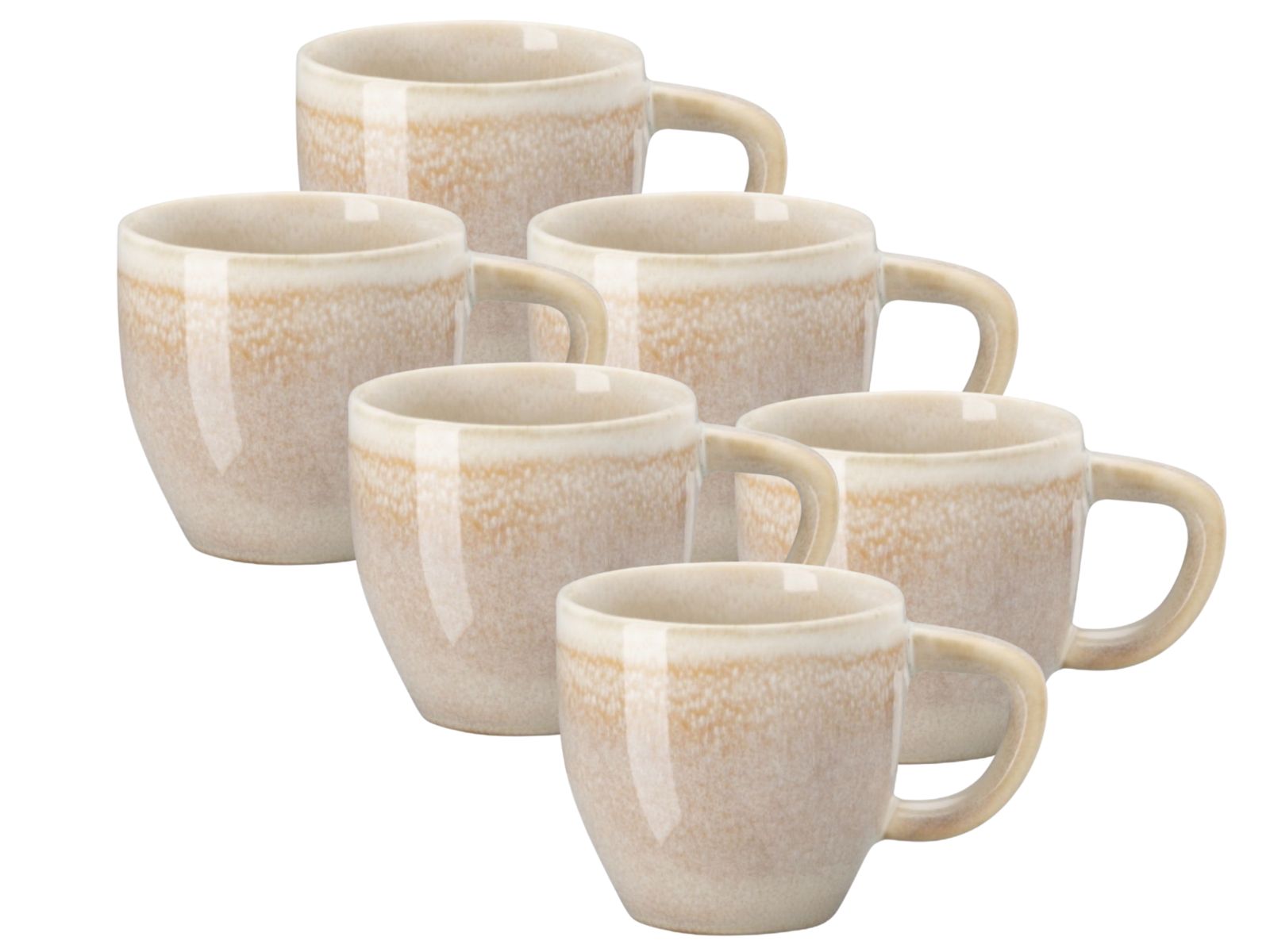 Rosenthal Junto Dune Espresso-Obertasse 0,09 l Set6