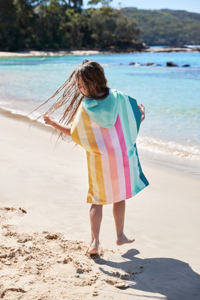 Dock & Bay Kinder-Badeponcho Coastal Candy 75x55cm - Produktbild 5