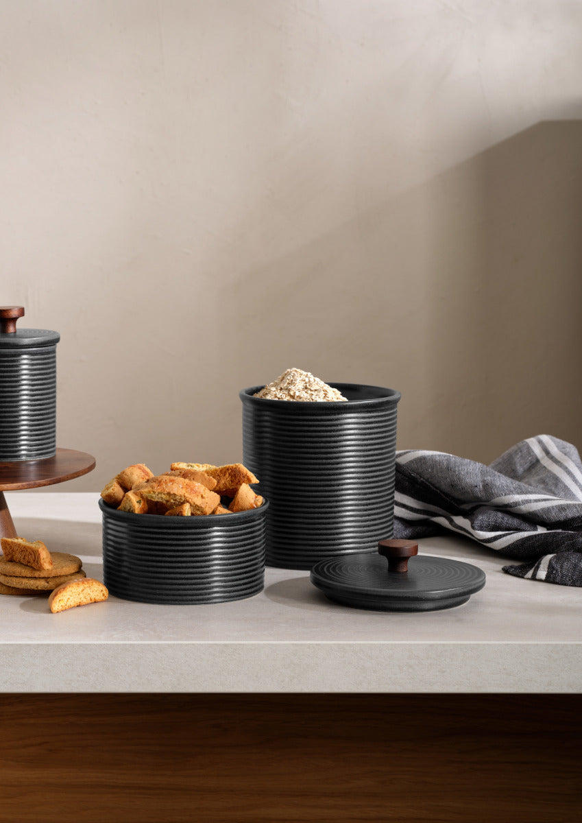 ASA kitchen'art Vorratsdose schwarz  Ø 9,5 cm - Produktbild 2