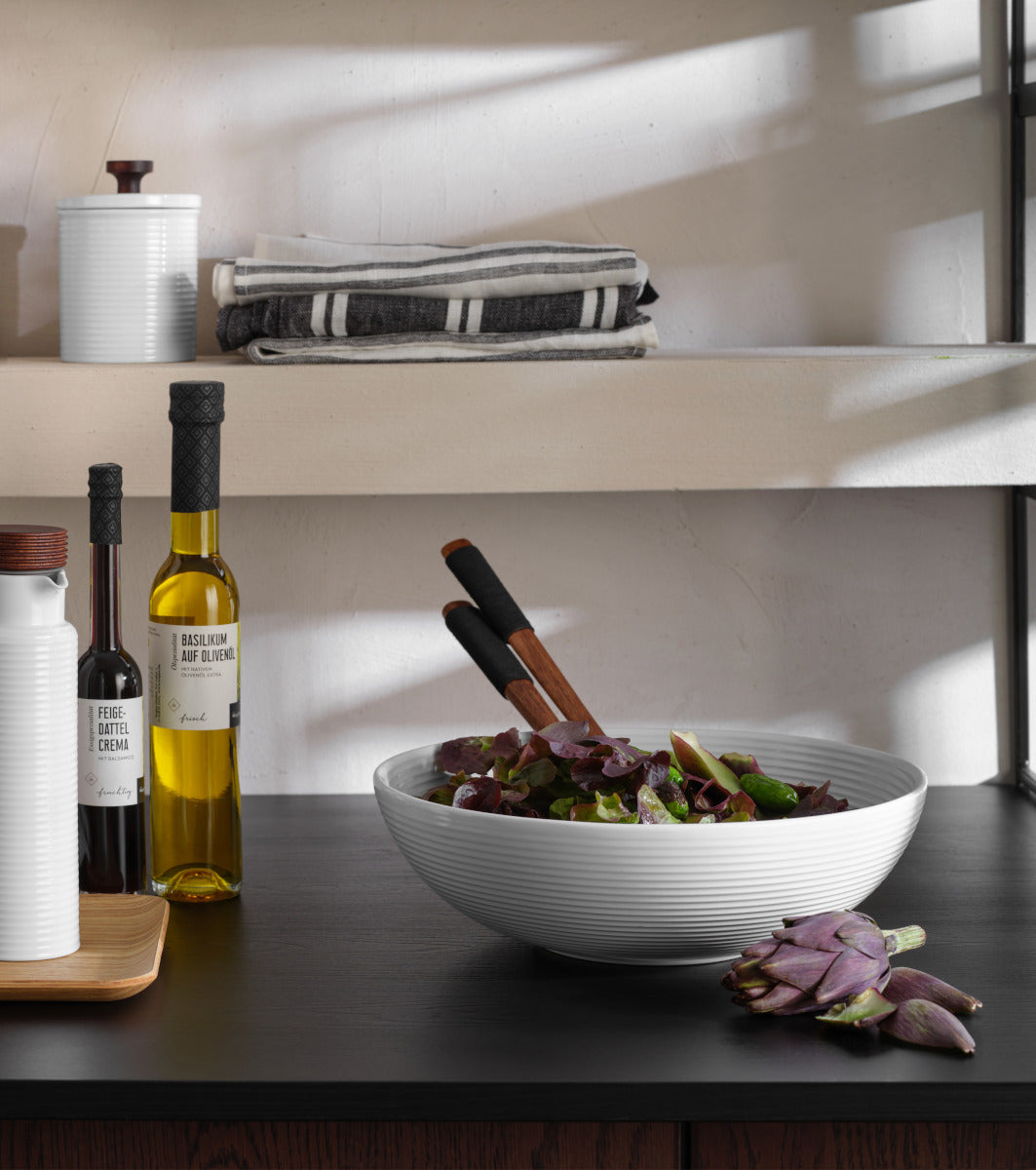 ASA kitchen'art Essig- und Ölflasche weiß 22 cm - Produktbild 4