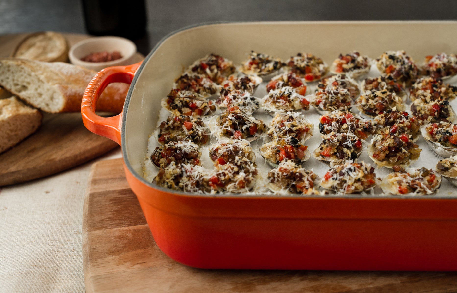 Le Creuset Bratreine Signature ofenrot 40,2cm - Produktbild 5