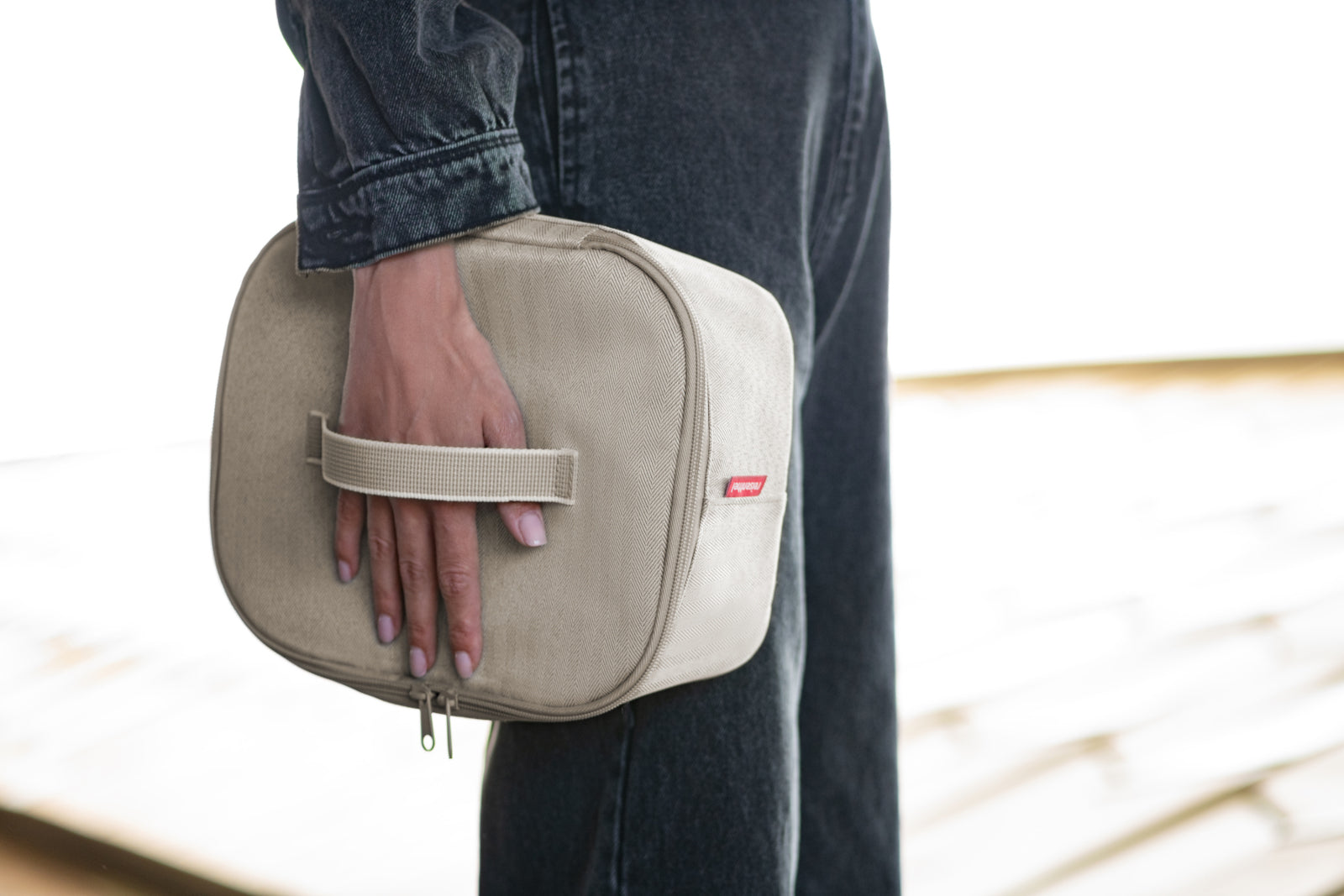 reisenthel coolerbag M pocket herringbone sand - Produktbild 6