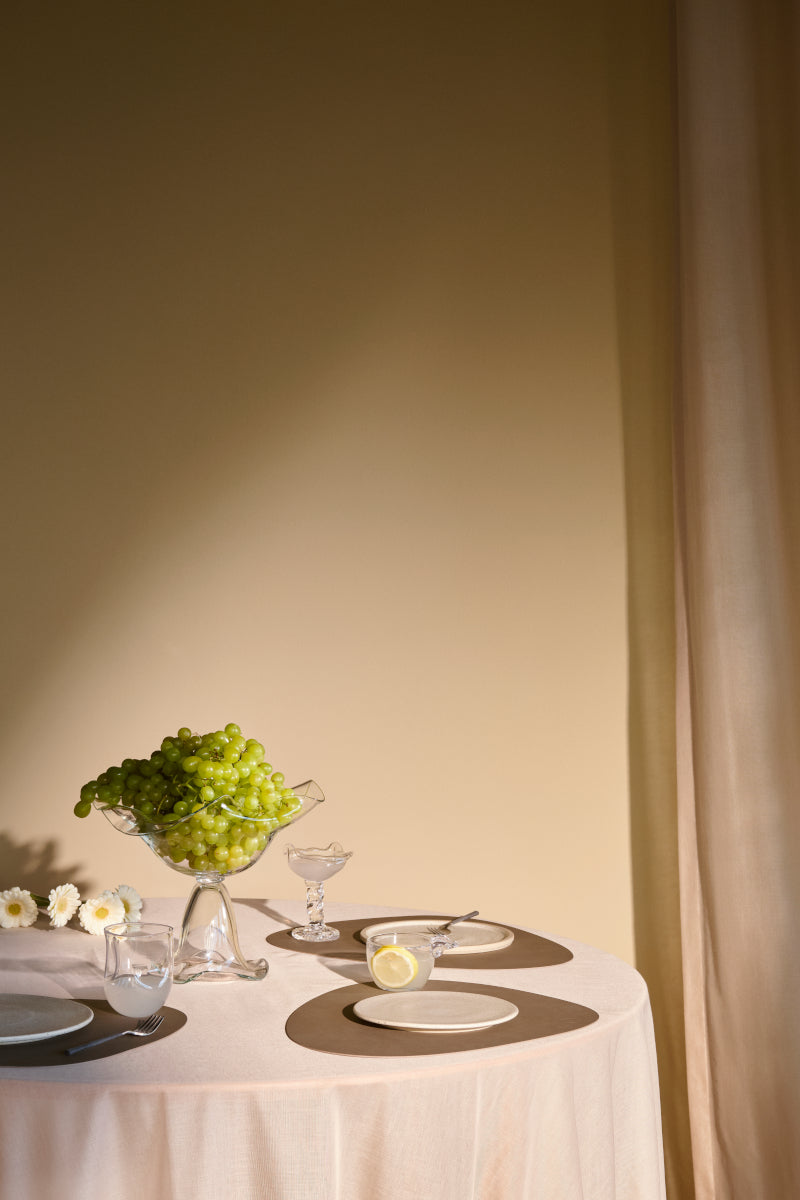 LIND DNA Nupo Tischset Curve L flint grey - Produktbild 3
