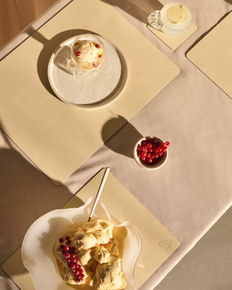 LIND DNA Nupo Tischset Square L lemon sorbet - Produktbild 3