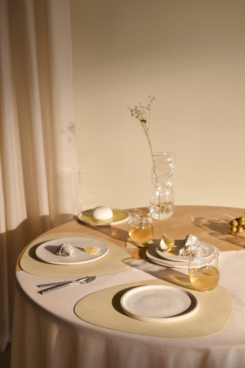 LIND DNA Nupo Tischset Curve L lemon sorbet - Produktbild 3
