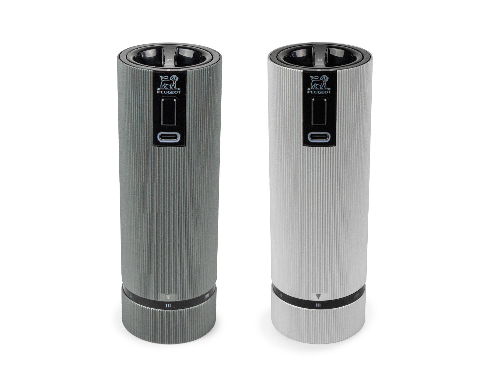 PEUGEOT LINE Pfeffermühle elektrisch Aluminium/Carbon u'Select 15 cm - Produktbild 2