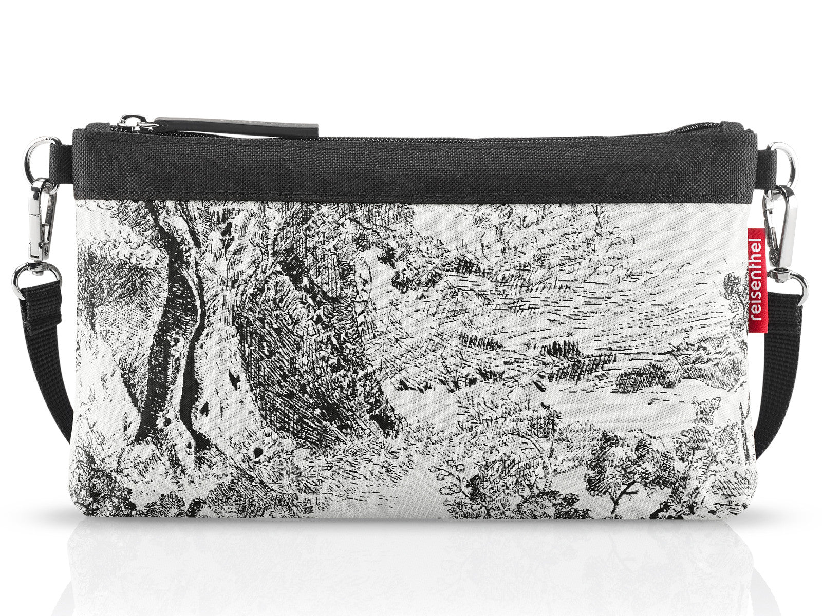 reisenthel mini pouch jacquard grey