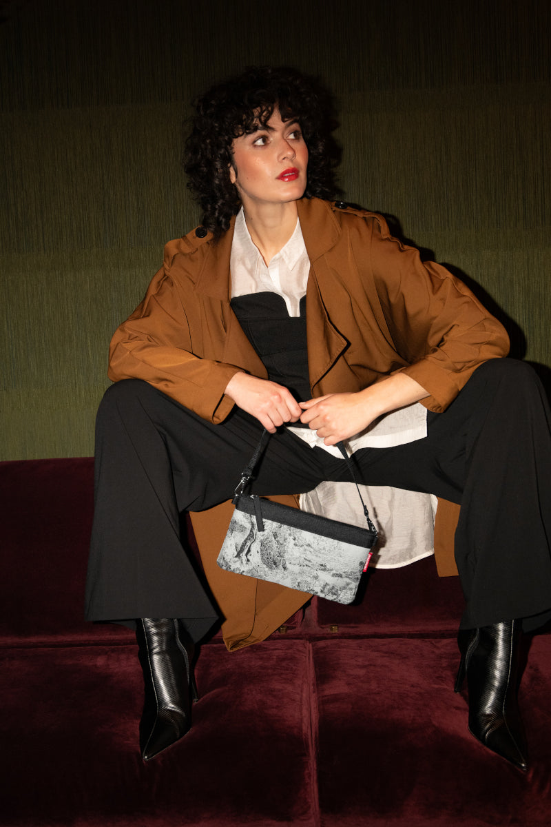 reisenthel mini pouch jacquard grey - Produktbild 4